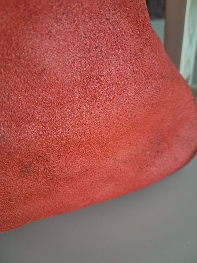 Bolso bandolera piel naranja