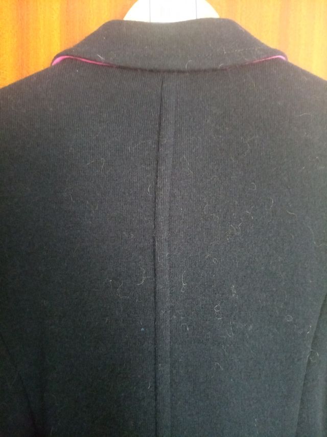 Chaqueta azul marino corta