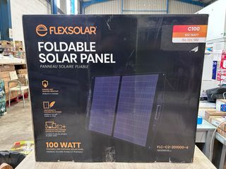 Panel solar plegable con 100W FLEXSOLAR C100 