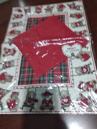 Set Natale - Tovaglietta & Tovagliolo