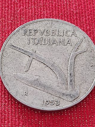 10 Lire Italia 1953 - moneta