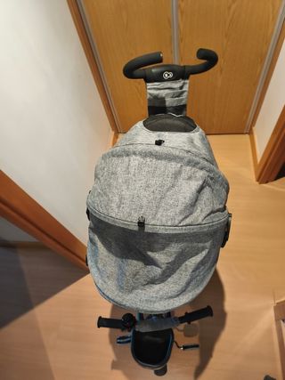 Triciclo bebé 3 en 1 Gris Kinderkraft