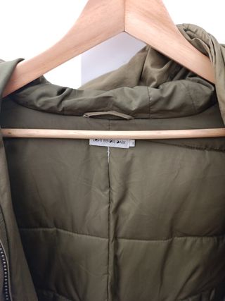 Abrigo militar verde oliva
