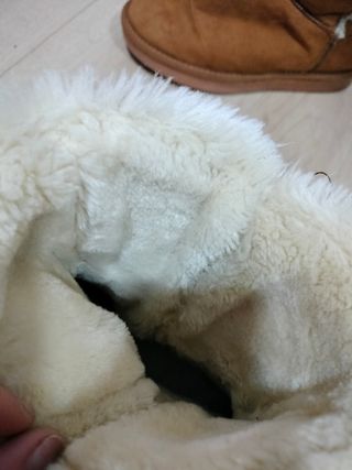 Botas borreguillo marrón - talla única