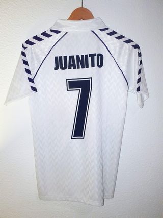 Camiseta Juanito 7 talla S fútbol retro