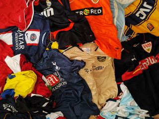 Camisetas fútbol vintage al kilo