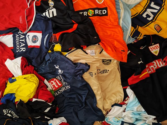 Camisetas fútbol vintage al kilo