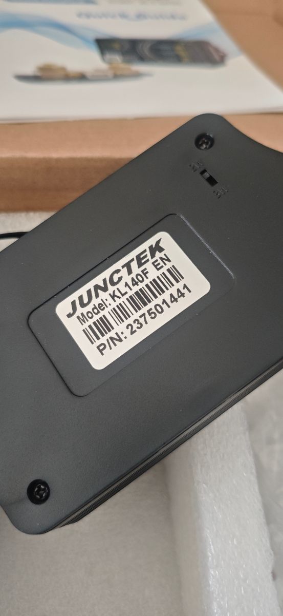 Monitor batteria Junteck KL 140F EN