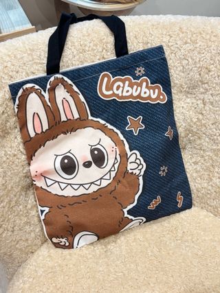 Bolso Labubu color vaquero