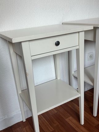 Mesitas noche Ikea - Blancas