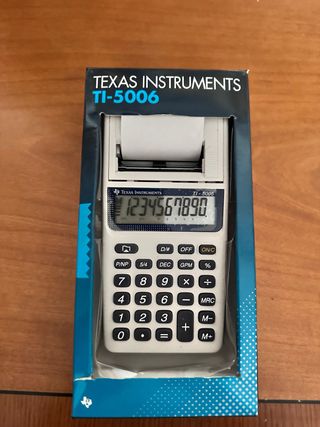 Calculadora Texas Instruments TI-5006