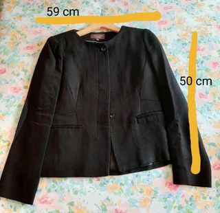 Chaqueta negra ZENDRA talla 42. El Corte Ingles 