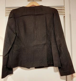 Chaqueta negra ZENDRA talla 42. El Corte Ingles 