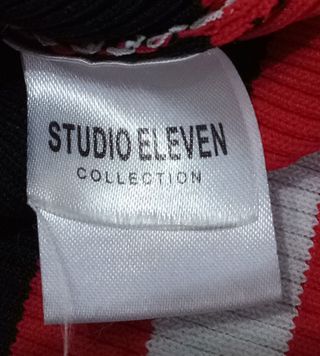 Maglia a righe rosso-nera
