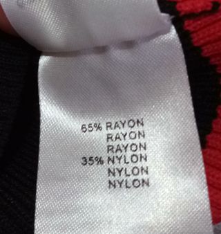 Maglia a righe rosso-nera