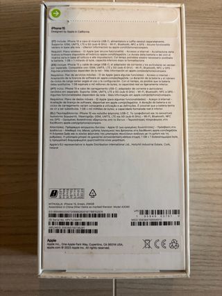 iPhone 15 Verde 256GB