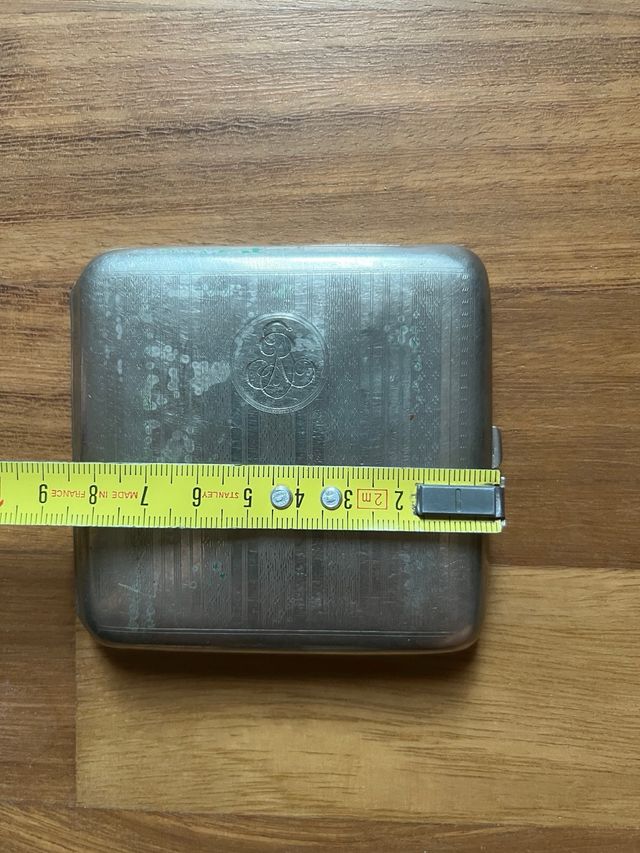 Porta sigarette vintage argentana