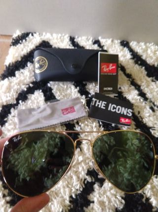 Ray-Ban Aviator | Gafas sol doradas