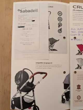 UPPAbaby Cruz: Carrito bebé gris