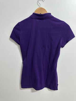 Polo Lacoste mujer - morado