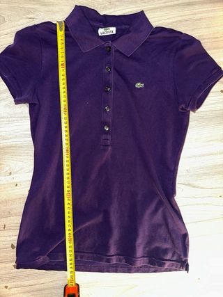 Polo Lacoste mujer - morado