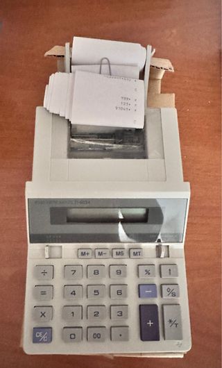 Calculadora Impresora TI-5024