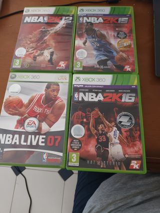 4 Juegos NBA Xbox 360