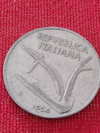 10 Lire Italia 1954 - moneta