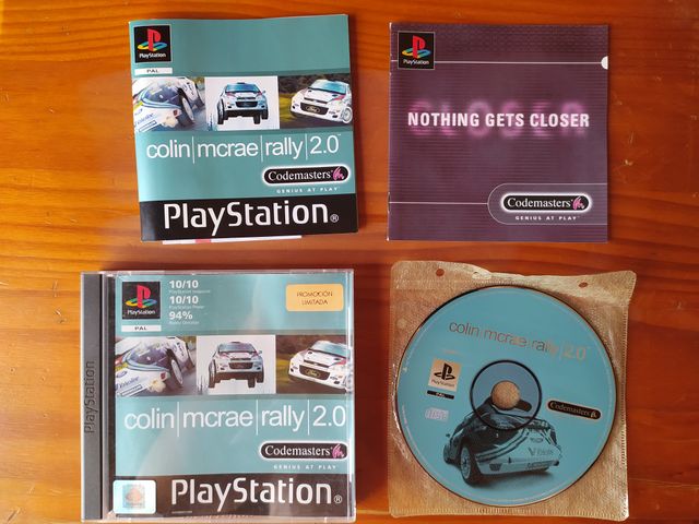 Colin McRae Rally 2.0 COMPLETO PS1 PAL ESPAÑA 