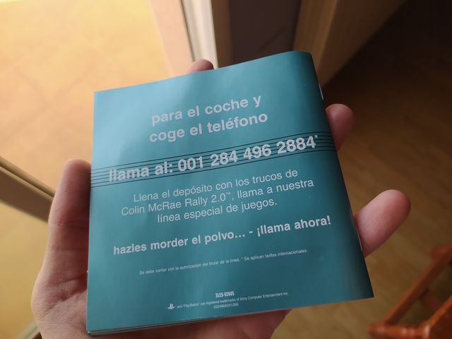 Colin McRae Rally 2.0 COMPLETO PS1 PAL ESPAÑA 