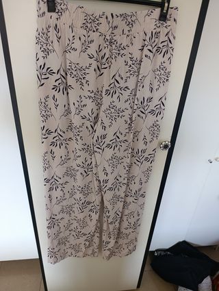 Pantalón beige mujer, talla 44