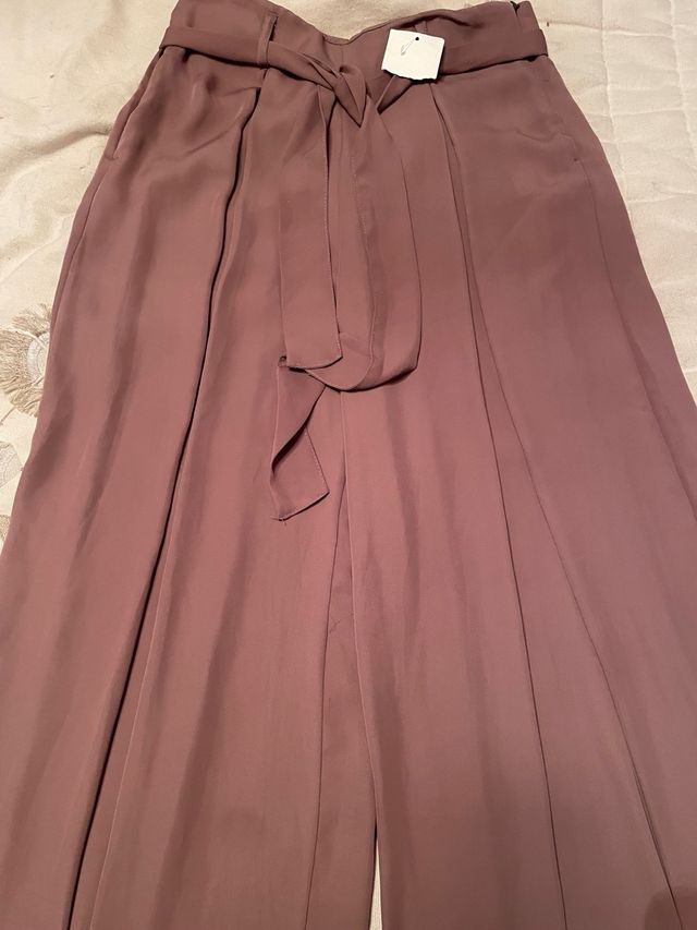 Pantalón falda larga