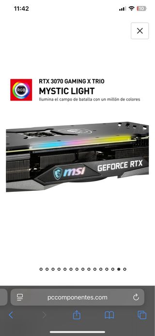 MSI RTX 3070 GAMING X TRIO