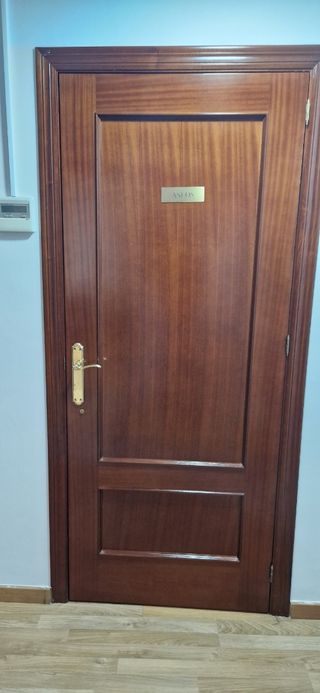 Puerta interior madera