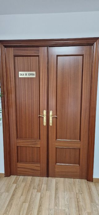Puerta interior madera