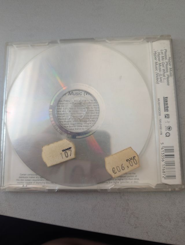 CD Sencillo Muse - Hyper Music