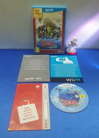 JUEGO WII U THE LEGEND OF ZELDA WIND WAKER HD