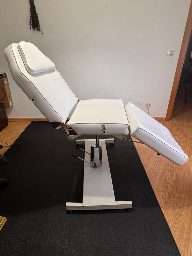 Camilla profesional hidráulica 360º.