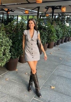 Vestido mini cuadros vichy cuello bobo Zara