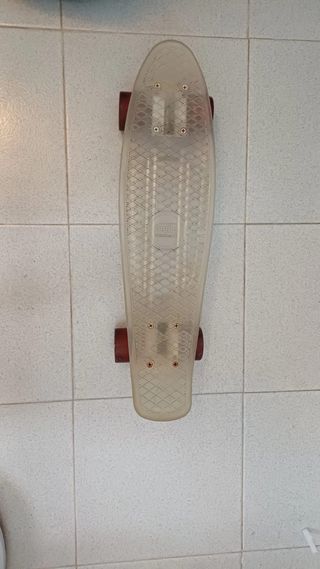 Patín Skate Transparente