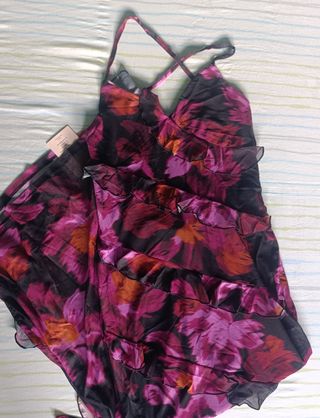 Vestido largo floral
