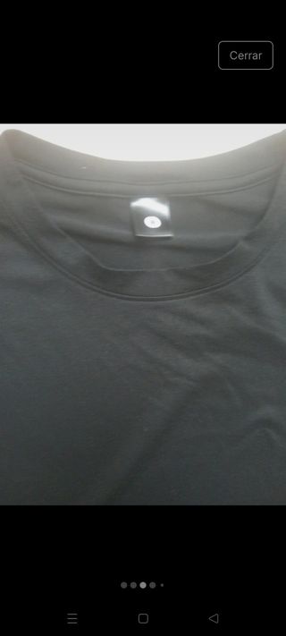 Conjunto hombre talla  M negro-gris