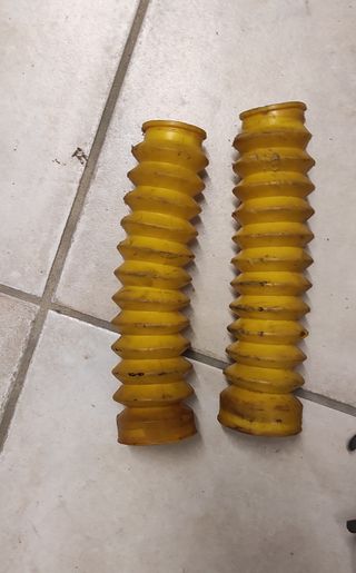 soffietti parasteli gialli per Malaguti Fifty TOP