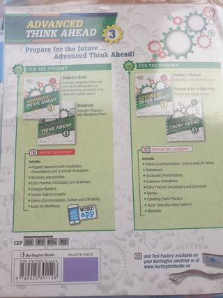 Libros de texto de 3° ESO, COLEGIO AMOR DE DIOS.
