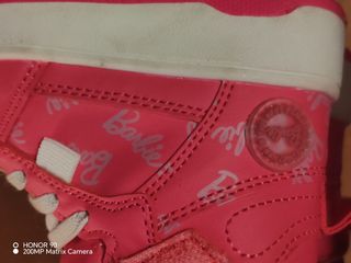 Zapatillas Barbie niña rosa