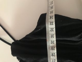 Vestido Mango negro, talla M
