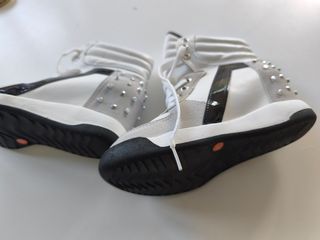 Scarponcini bianchi - sneakers alte