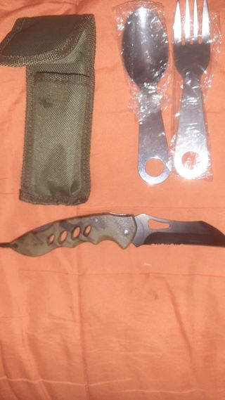 Herramientas para camping y senderismo, etc.