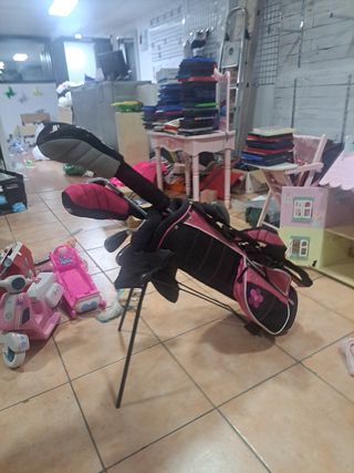 Juego palos golf niña junior