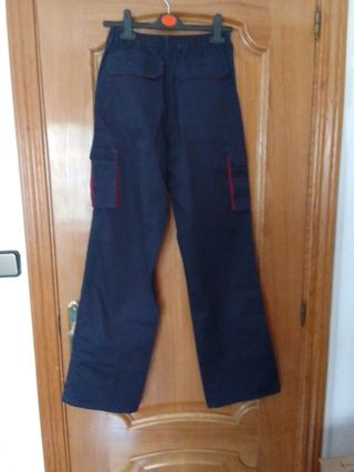 Pantalones trabajo azul marino